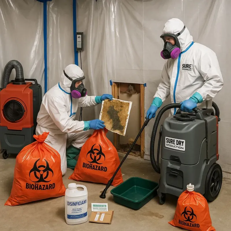 Contaminated Water Handling Protocols process in Conway County, AR