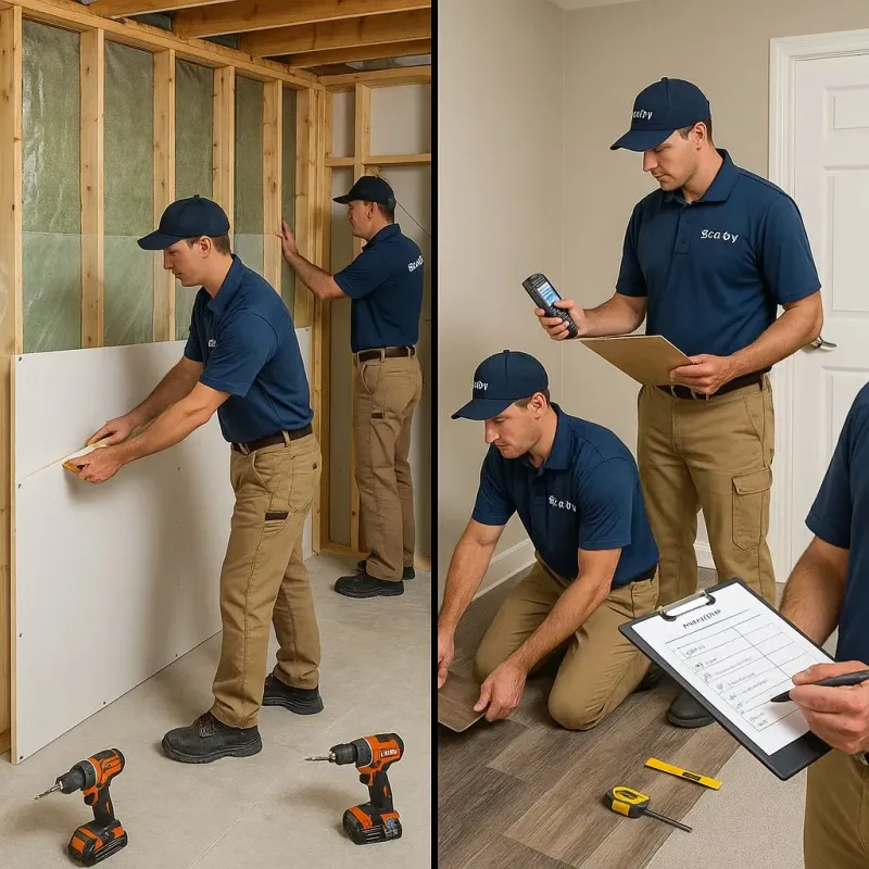 Repairs and Reconstruction process in Conway County, AR