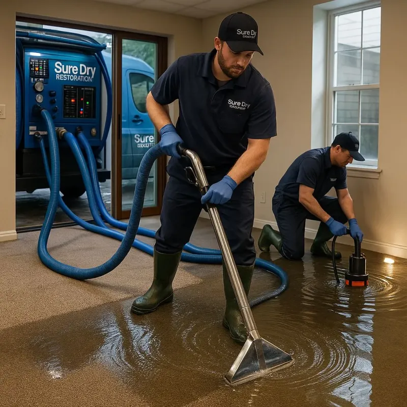 Water Extraction and Removal process in Conway County, AR